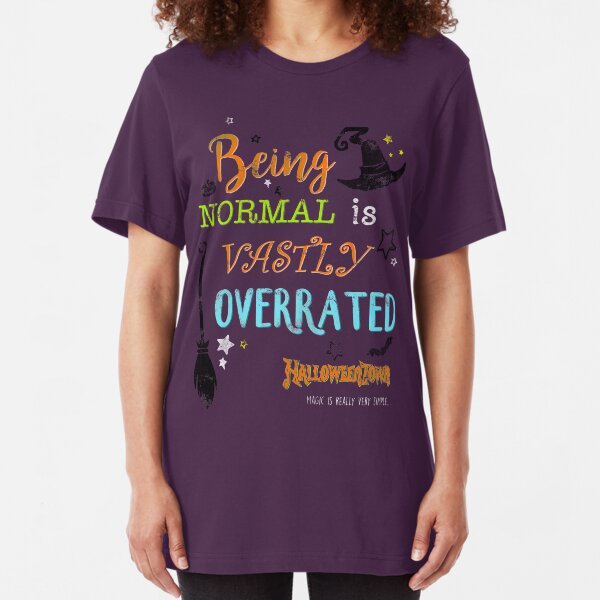 Halloweentown - Normal Slim Fit T-Shirt