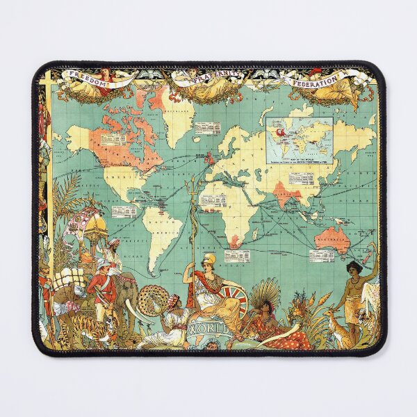 Item preview, British Empire 1886 designed and sold by Pictures With A Message.