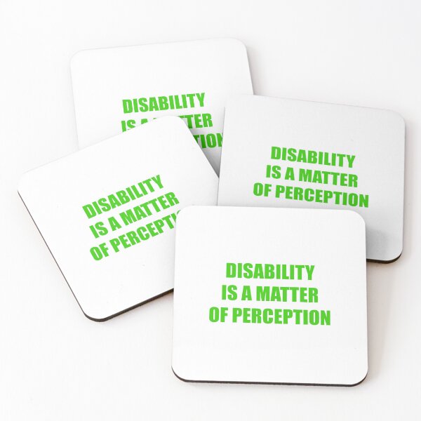 Item preview, Disability is a matter of perception. designed and sold by Terse08.
