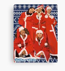 Spice Girls Christmas Canvas Print