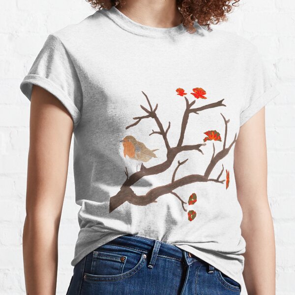 Festive Forest Pattern Classic T-Shirt