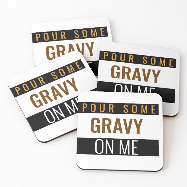 Item preview, POUR SOME GRAVY ON ME STICKER/T-SHIRT designed and sold by BestCoolStuff.