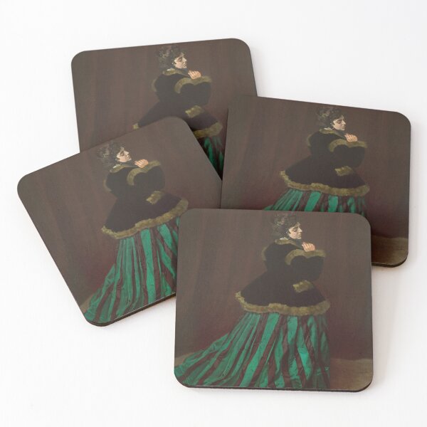 Item preview, The Woman in a Green Dress-Claude Monet designed and sold by LumiereSasha.