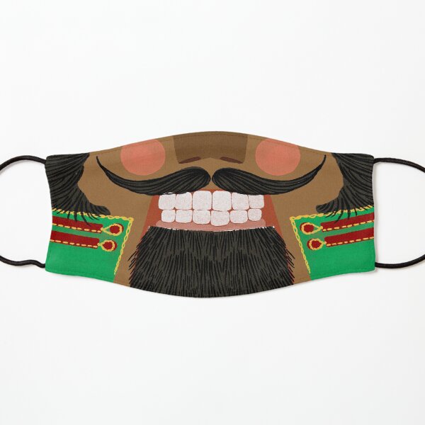 Nutcracker - Brown Red Green Kids Mask
