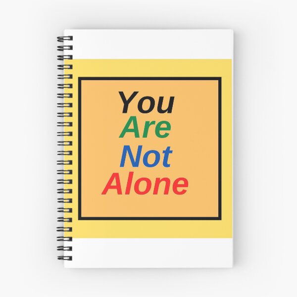 Item preview, You are not Alone Rainbow Design designed and sold by Adoptiondesigns.