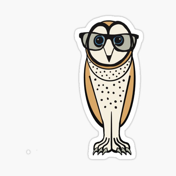 Mr. Owl Sticker