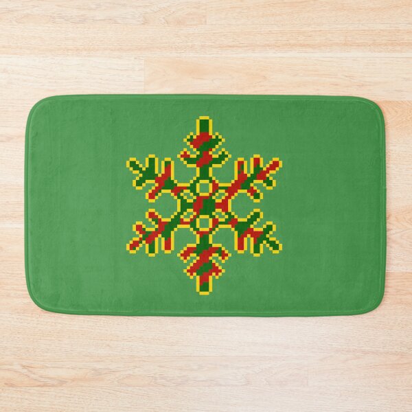 Item preview, Pixel Xmas Snowflake [Green items] designed and sold by Randomazer.