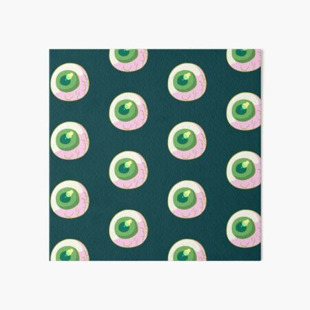 Colored Pencil Eyeball With Veins Art Board Print for Sale by  ForTheFrogWar