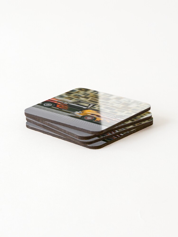 Thumbnail 4 of 5, Coasters (Set of 4), Hot Rods 2 designed and sold by silversnapper1.