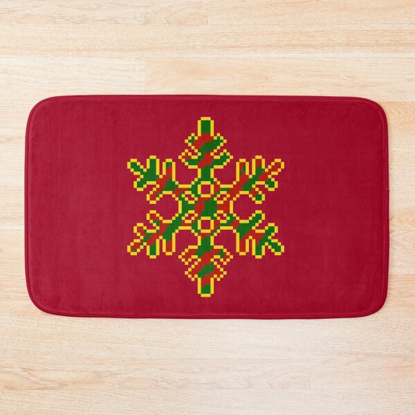 Item preview, Pixel Xmas Snowflake [Red items] designed and sold by Randomazer.
