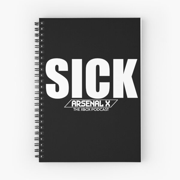 Aperçu de l'œuvre Podcast Xbox SICK, variante blanche créée et vendue par BossRushGames.