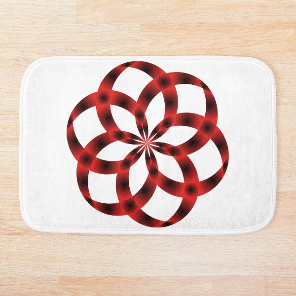 Item preview, RINGS IN RED AND BLACK designed and sold by Eman Abou Ghazy.