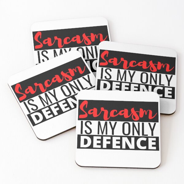 Item preview, Sarcasm Is My Only Defence - Sarcasm I Live It designed and sold by Sonatablue.