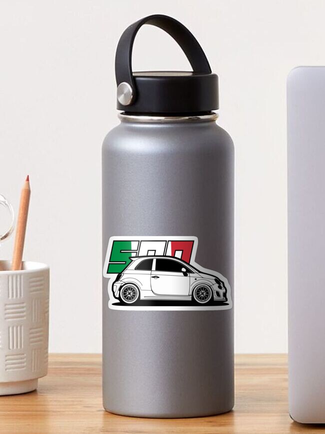 Thumbnail 1 of 3, Sticker, Fiat 500 Abarth designed and sold by IssKa.