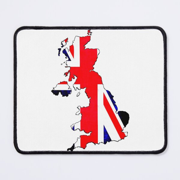 Item preview, Union Jack United Kingdom Map designed and sold by Edpod.
