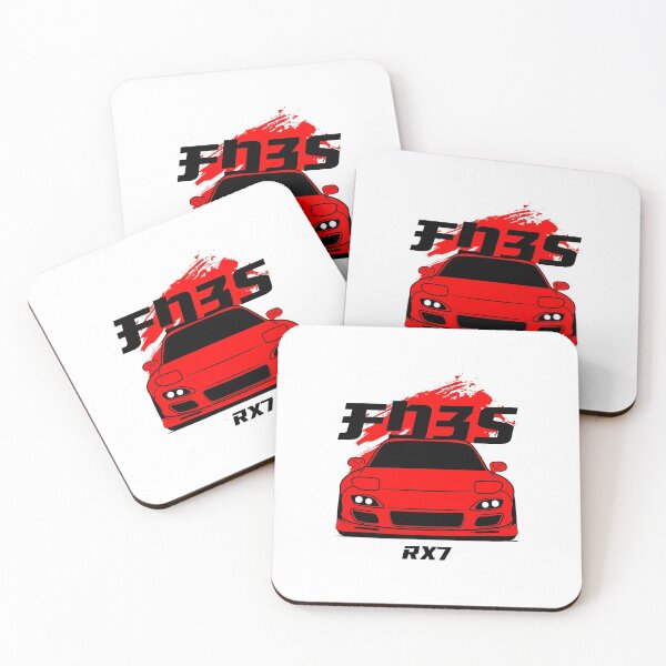 Item preview, Front red rx7 fd3s designed and sold by goldentuners.