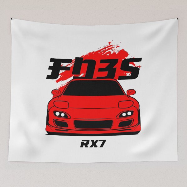 Item preview, Front red rx7 fd3s designed and sold by goldentuners.