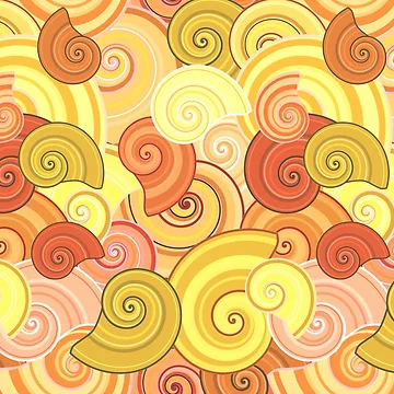 Artwork thumbnail, Snails Pattern by VinCut