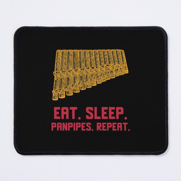 Item preview, Eat. Sleep. Panpipes. Repeat - Panflute Musical Instrument designed and sold by Shirtlify.
