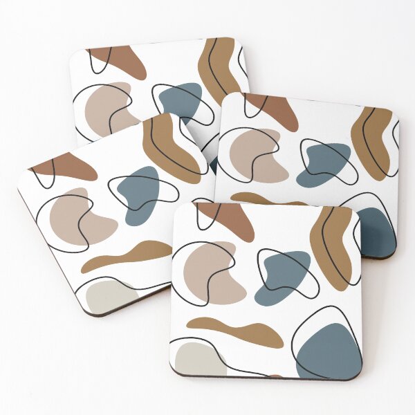 Item preview, Abstract Shapes Geometric Art Pattern designed and sold by Wysoh.