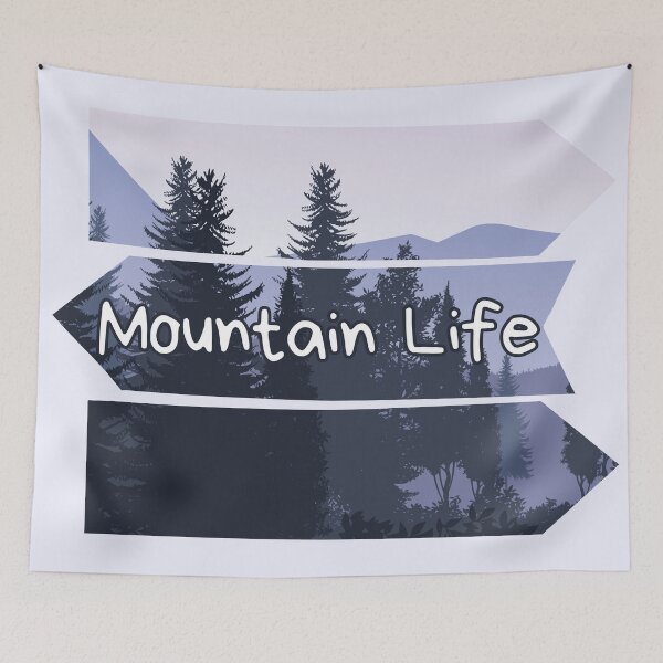 Item preview, Mountain Life designed and sold by ThePurpleFrog.