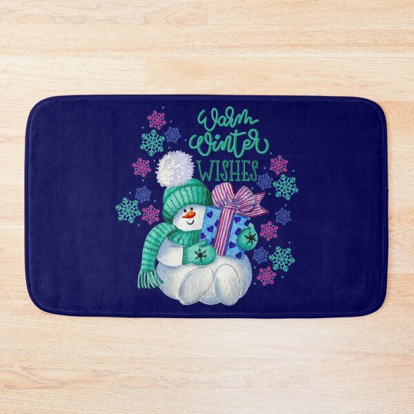 Item preview, Warm Winter Wishes Snowman designed and sold by ChelleCreate.