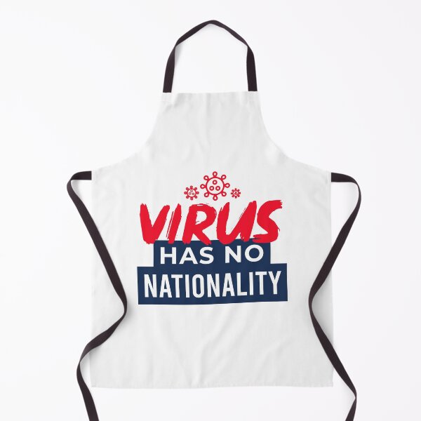 Item preview, Virus Has No Nationality Stop AAPI Hate Protect Asian Lives designed and sold by StickerbashCo.