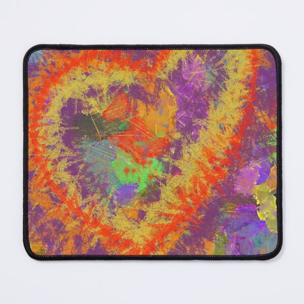 Item preview, Colorful abstract of exploding hearts designed and sold by Jane Domenech.