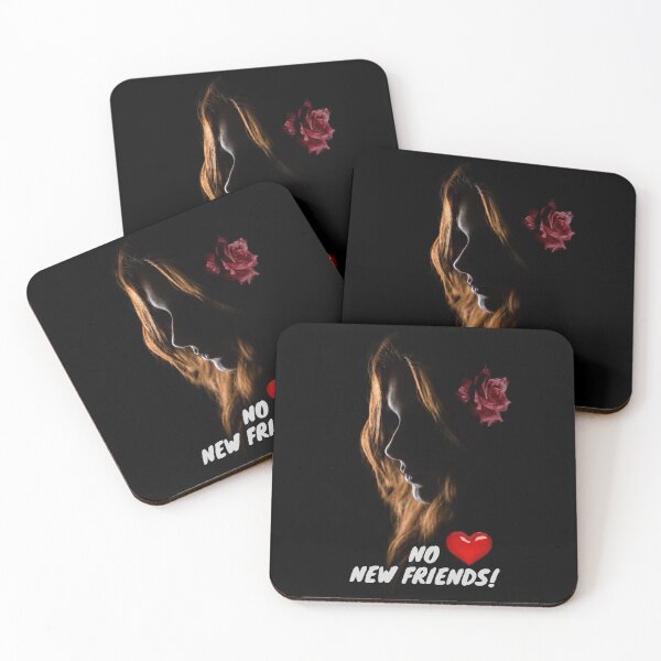 Item preview, No New Friends Word Products designed and sold by raaja33.