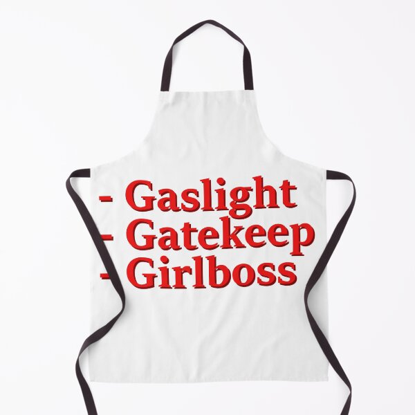 Item preview, Gaslight, Gatekeep, Girlboss designed and sold by Friend of Frogs.