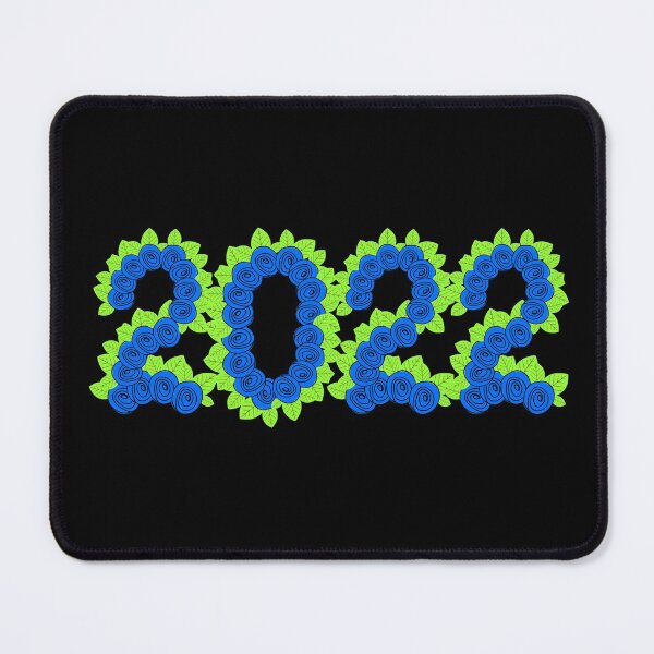 Item preview, 2022 in blue roses with green leaves designed and sold by AnnaBBS.