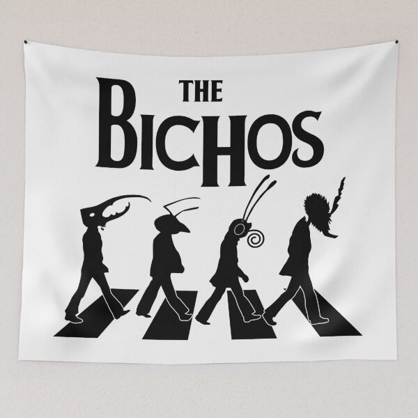 Item preview, The Bichos - Insect Abbey Road (black) designed and sold by Groenendijk.