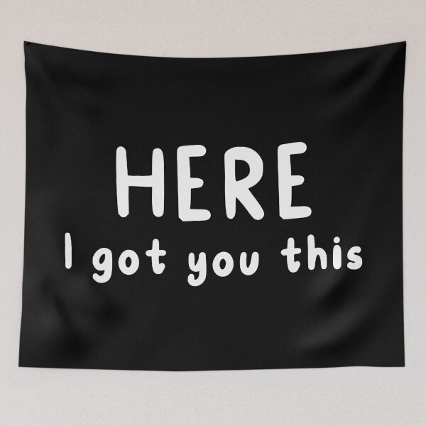 Item preview, Here I Got You This (Black) designed and sold by quoteedesigns.