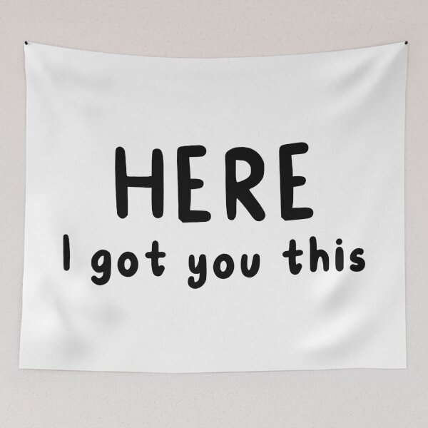 Item preview, Here I Got You This designed and sold by quoteedesigns.