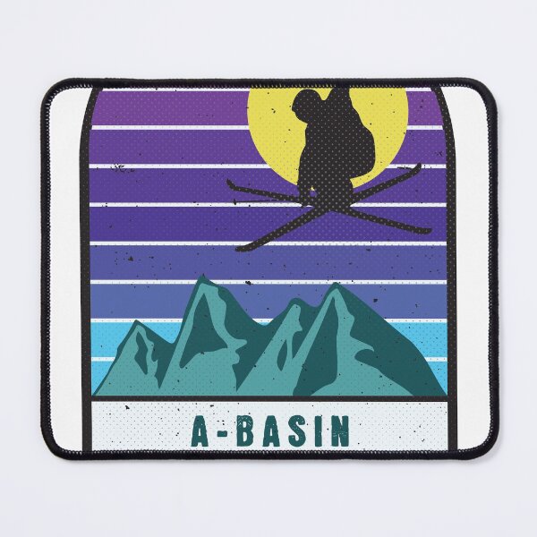 Item preview, Ski A-Basin Colorado Retro Sunset designed and sold by JordanHolmes.