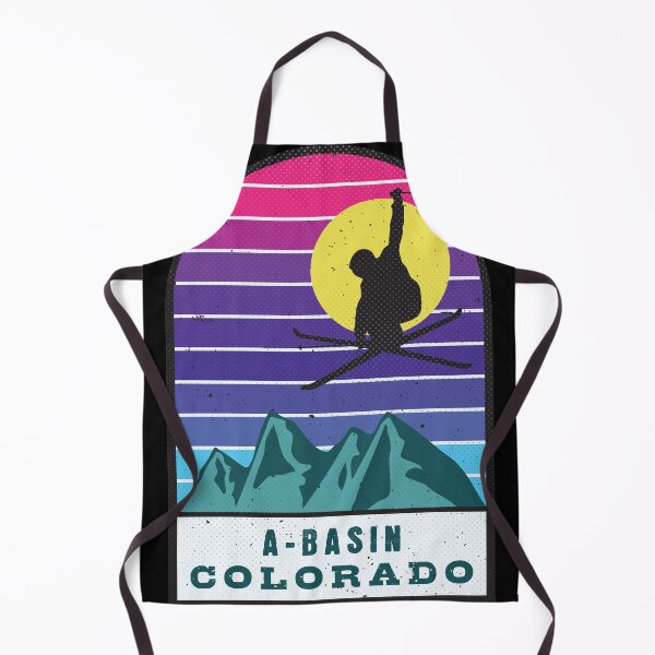 Item preview, Ski A-Basin Colorado Retro Sunset designed and sold by JordanHolmes.