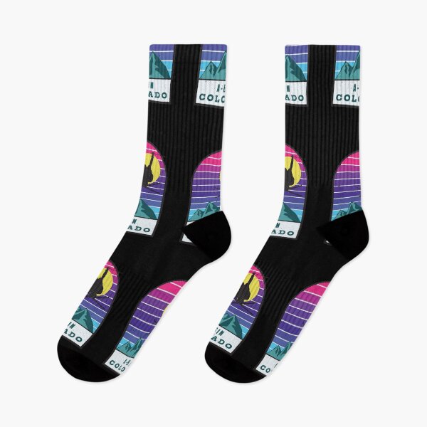 Item preview, Ski A-Basin Colorado Retro Sunset designed and sold by JordanHolmes.