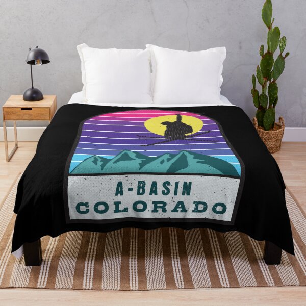 Item preview, Ski A-Basin Colorado Retro Sunset designed and sold by JordanHolmes.