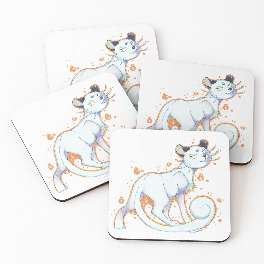 Item preview, Coasters (Set of 4) designed and sold by Rabbiata.