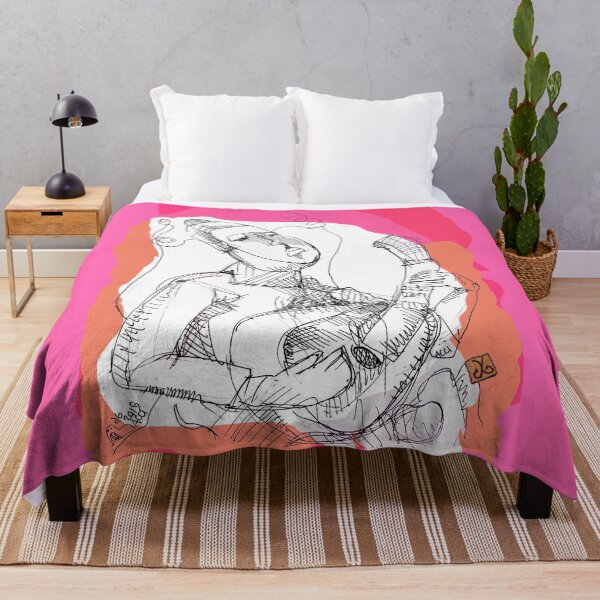 Item preview, Lady Playing Mandolin (drawing by ACCI)  designed and sold by VanyssaGraphics.