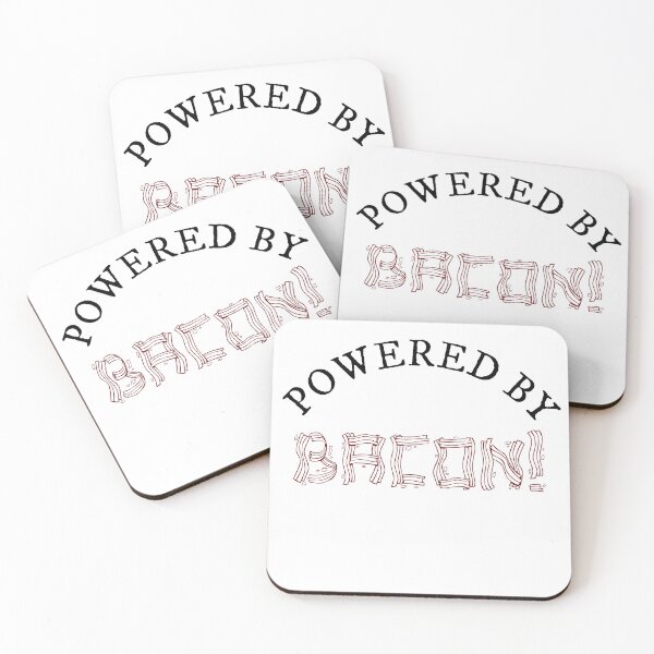 Item preview, POWERED BY BACON designed and sold by ThefreedomGhost.