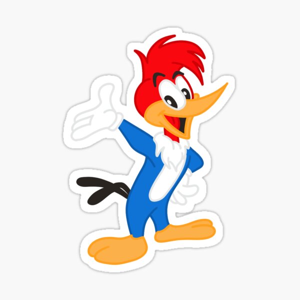 Mr Woody Woodpecker Peckerwood *STICKERS* Set of 3 Horsepower Mr Woody Woodpecker Peckerwood *STICKERS* Set of 3 Horsepower
