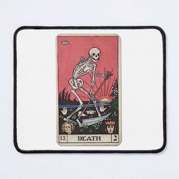 Aperçu de l'œuvre Tarot de la mort créée et vendue par Phantastique Boutique.