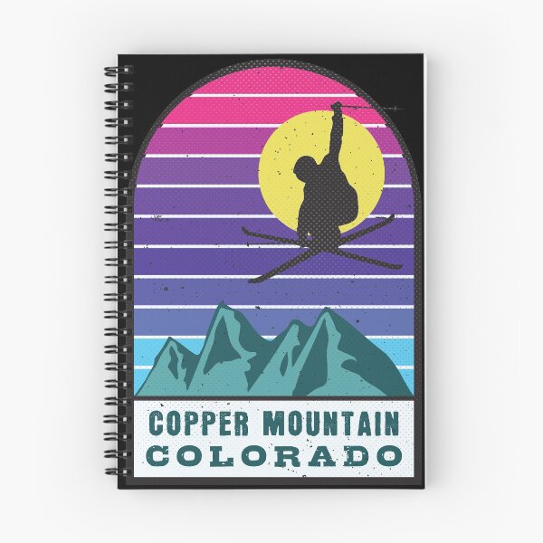 Item preview, Ski Copper Mountain Colorado Retro Sunset designed and sold by JordanHolmes.
