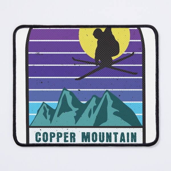 Item preview, Ski Copper Mountain Colorado Retro Sunset designed and sold by JordanHolmes.