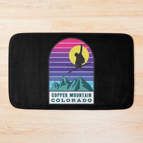 Item preview, Ski Copper Mountain Colorado Retro Sunset designed and sold by JordanHolmes.