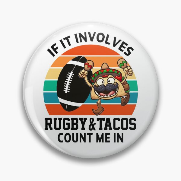 Item preview, american football If It Involves Rugby & Tacos Count Me In gift sarcastic offended saying Birthday Meme Girlfriend boyfriend designed and sold by joygift369.