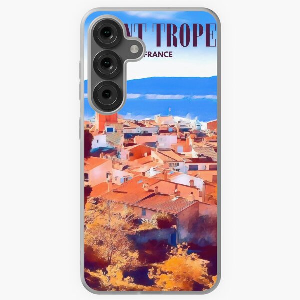 Item preview, Saint Tropez Streets designed and sold by Sofia-Draws.