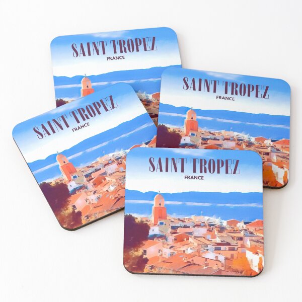 Item preview, Saint Tropez Streets designed and sold by Sofia-Draws.