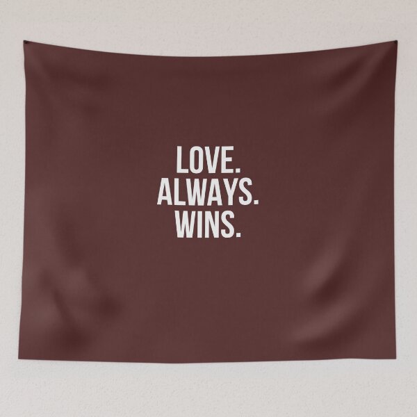 Item preview, Love. Always. Wins. designed and sold by marinn.